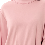 Garment-Dyed Bubble Sweatshirt with Ribbed Detail - Tribal - 6353O-5722