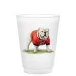 Georgia Mascot Flex Cup-Valiant Gifts Inc