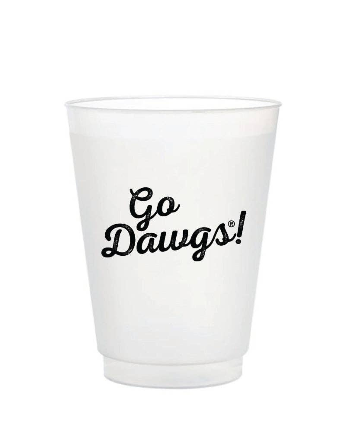 Georgia Mascot Flex Cup-Valiant Gifts Inc