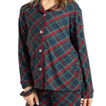 Girl's Layton Plaid Long Sleeve Pants Sleep Set_The Royal Standard_The Royal Standard