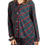 Girl's Layton Plaid Long Sleeve Pants Sleep Set_The Royal Standard_The Royal Standard