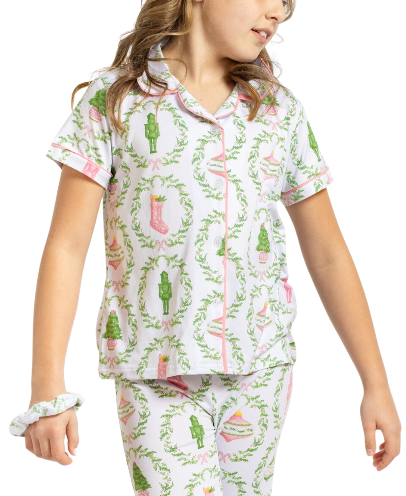 Girl's Nutcracker Trellis Sleep Pants_The Royal Standard_The Royal Standard