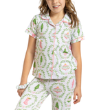 Girl's Nutcracker Trellis Sleep Pants Set_The Royal Standard_The Royal Standard