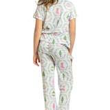 Girl's Nutcracker Trellis Sleep Pants Set_The Royal Standard_The Royal Standard