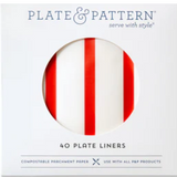 Go Team Red Plate Liners
