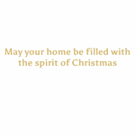 Golden Christmas Tree Classic Boxed Christmas Cards - Includes 15 Cards & Envelopes_Caspari_106205-GRN