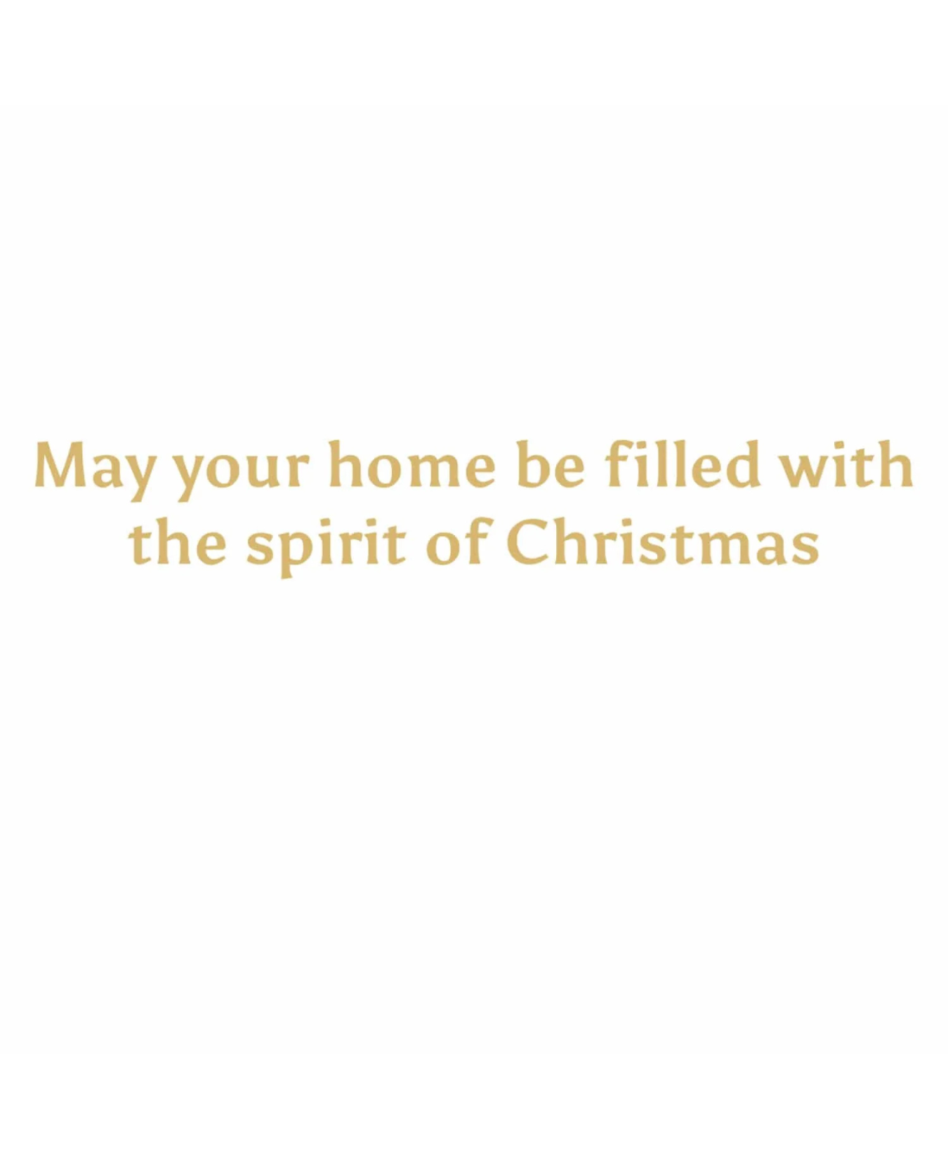 Golden Christmas Tree Classic Boxed Christmas Cards - Includes 15 Cards & Envelopes_Caspari_106205-GRN