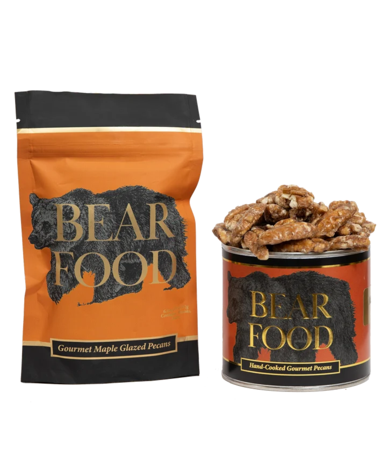 Gourmet Maple Glazed Pecans-Bear Food-10ozMGP