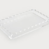 Lucite Tray 12" x 8" Wave [HA185CLTY]