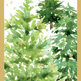 White Christmas Gift Tag