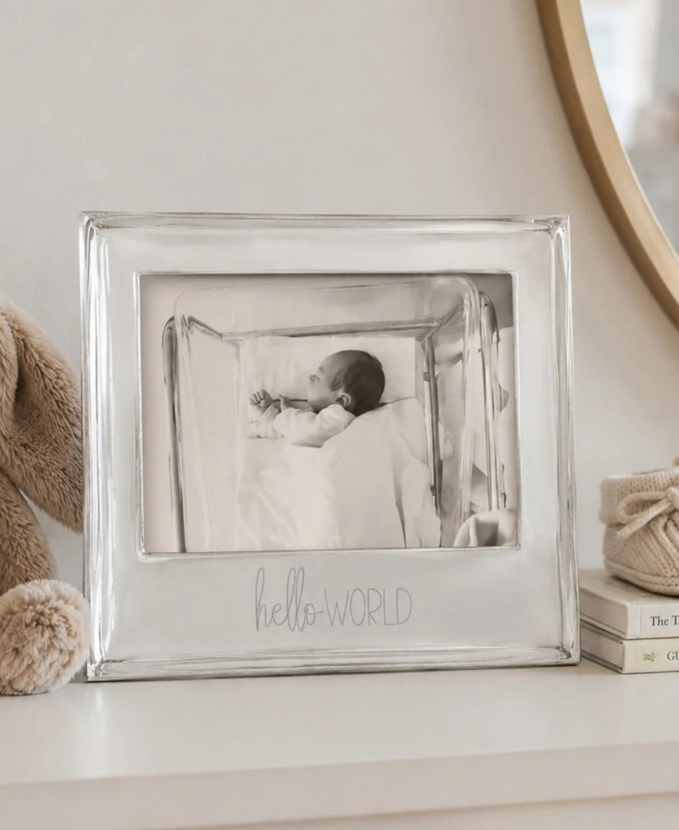 Hello World Signature 5x7 Frame-Mariposa-4400WD