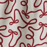 Holiday Bows Luxe Kitchen Towel-Geometry-TT-DBL-MF-HOLIDAY-BOWS-POMEGRANATE