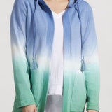 Hooded Cardigan w/Tassles-Pacific Coast