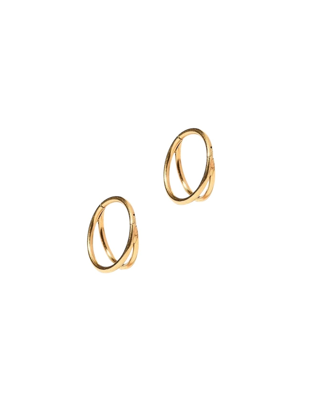 Huggie Earrings - Nylah Gold 10mm_LinnyCo_LINNY4414