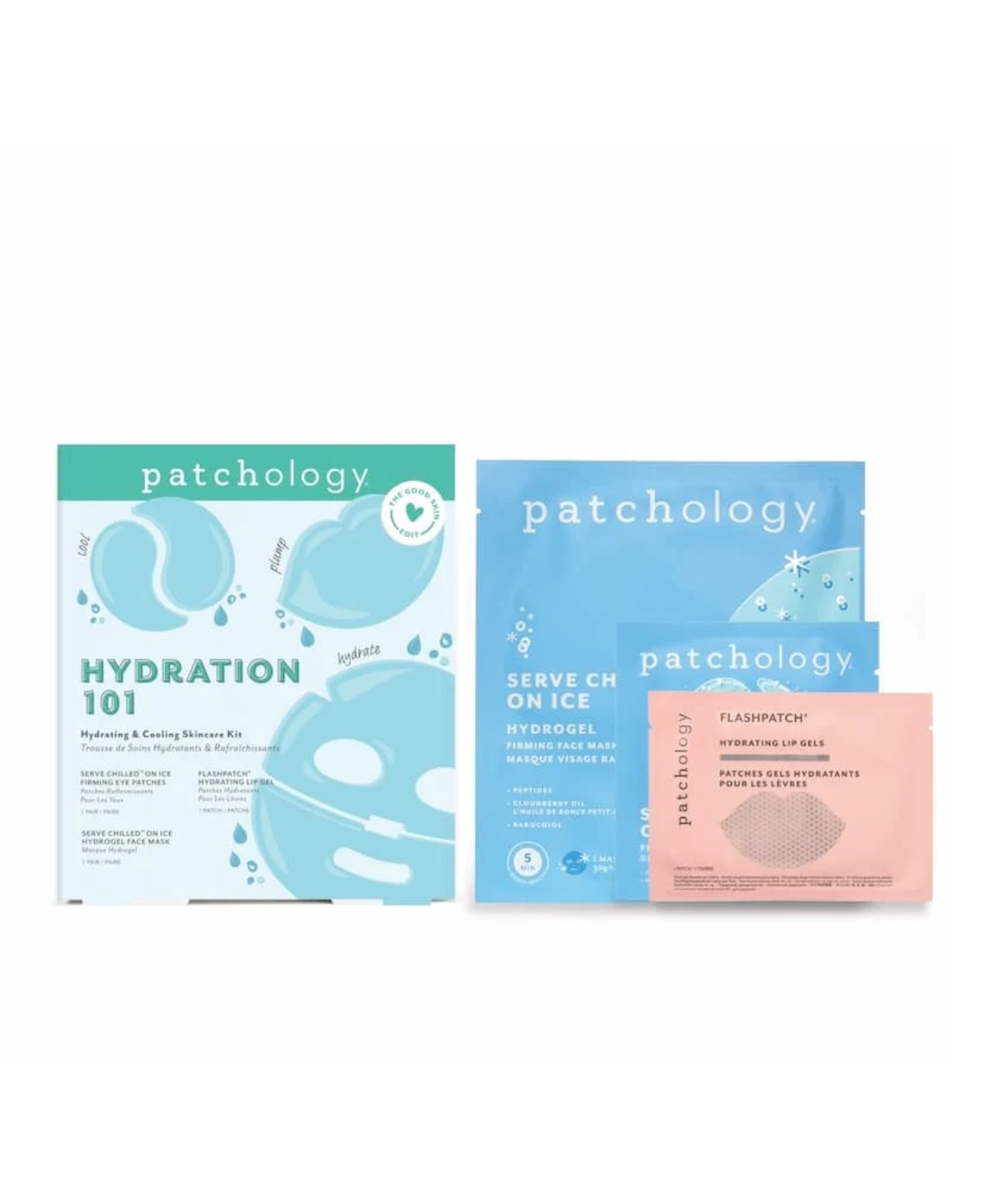 Hydration 101 Hydrating & Cooling  Skincare Kit-Patchology-H101