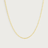 Molten Double Chain Necklace | Gold