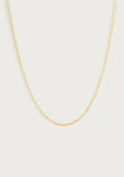 Molten Double Chain Necklace | Gold