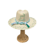 White Palm Masters Hat | Partee Green/Powder Blue Golfcart