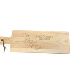 Large Handle Maple Board | Lake Oconee Map