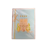 Sandcastle Cake Greeting Card
