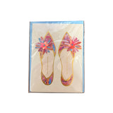 Painterly Shoes Birthday Card