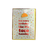Taco Tuesday Birthday Card