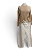 Hathaway Crew Cotton Sweater | Dark Dune