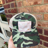 Distressed Designer Scarf Baseball Hat