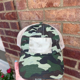Distressed Designer Scarf Baseball Hat