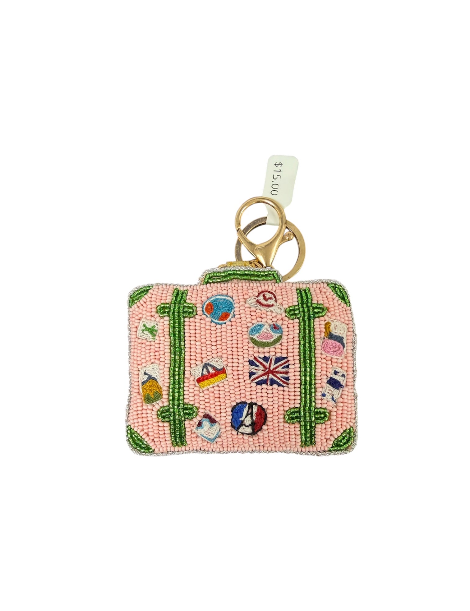 Beaded Keychain Bag Charms