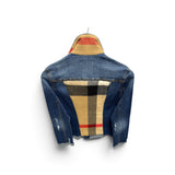 B Scarf Denim Jacket | Small