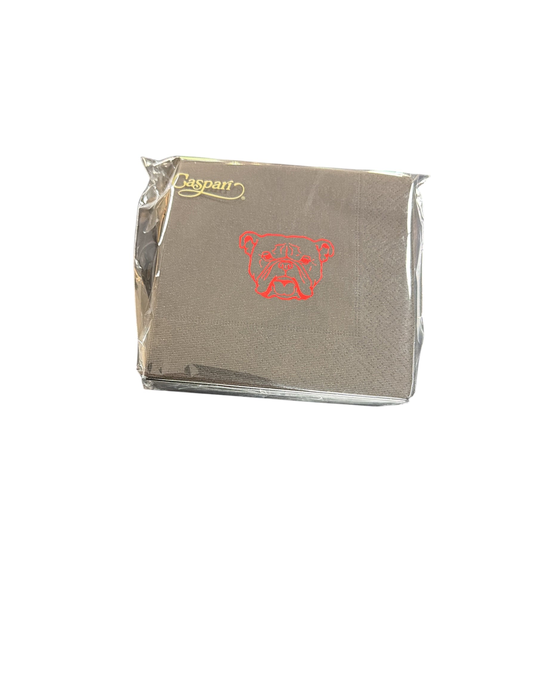 a small square object with a logo on it