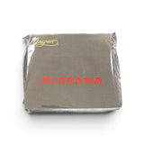 a napkin in a plastic wrap