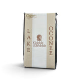 a white and brown package