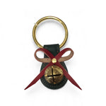 a key chain with a bow