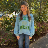 Aqua Pickle Queen Sweatshirt