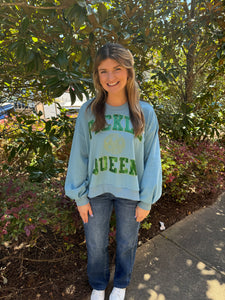 Aqua Pickle Queen Sweatshirt