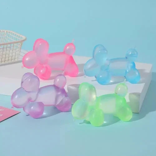 balloons in the shape of dogs