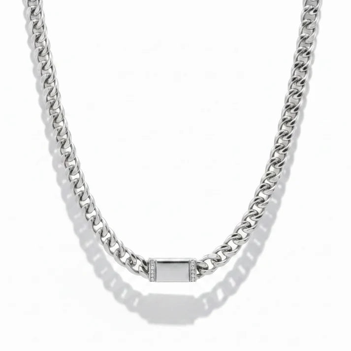 Engravable Cuban ID Chain