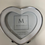 4506W Signature White Heart Frame