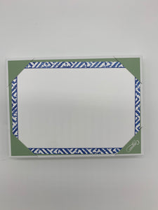 Fretwork Blue Note Cards