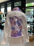 P Purple Denim Jacket | Large