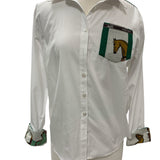 H White Blouse  | Medium