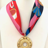 Scarf Charm Necklace