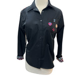 C Black Blouse  | Medium