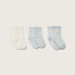 Infant Sock 3 pack-Pack-Barefoot Dreams Baby-B47542BOS