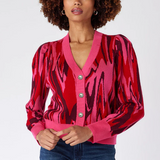 Jovie Cardigan Candy Swirl