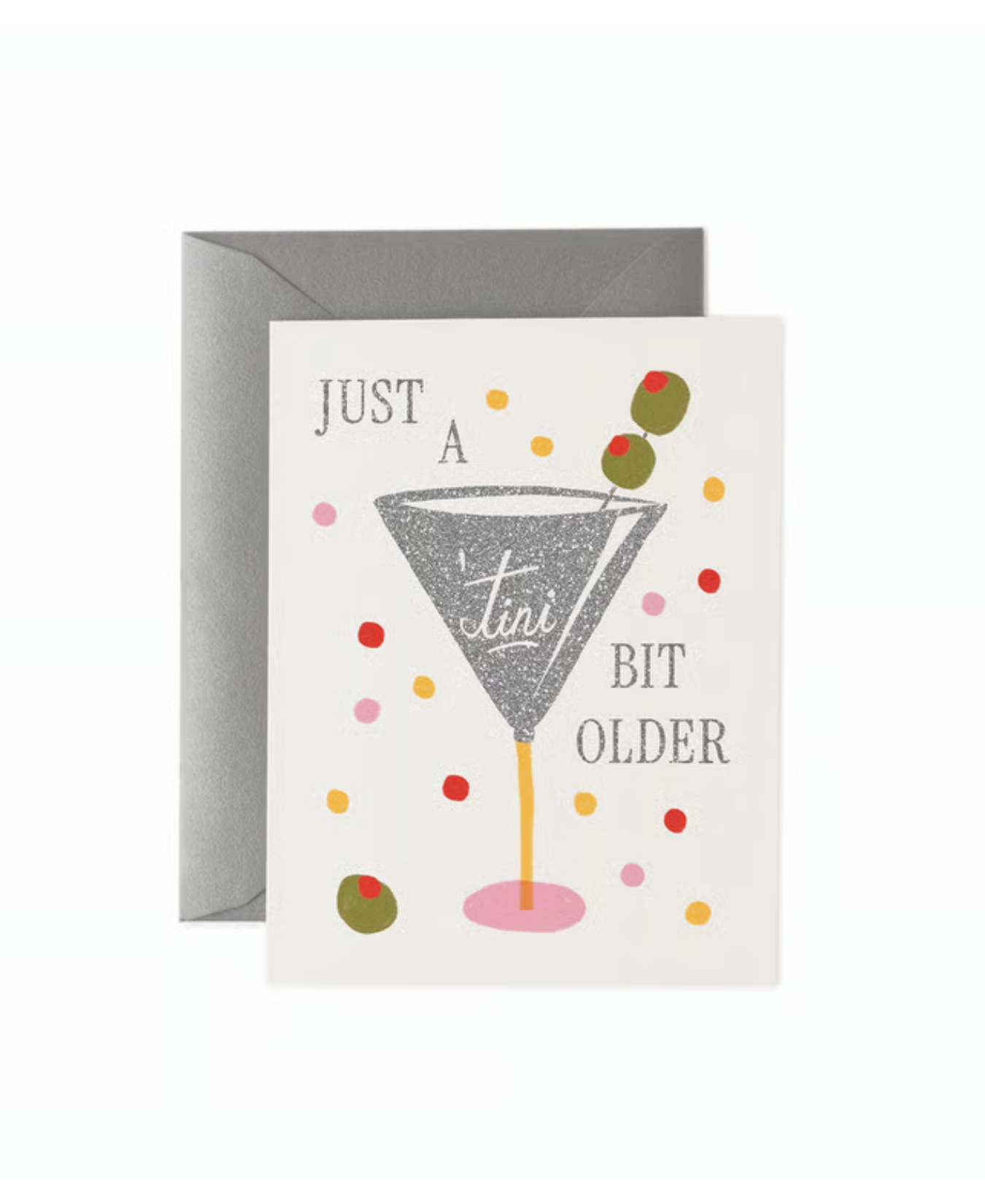 Just a Tini Bit Older Birthday Card-Rifle Paper Co-GCB120