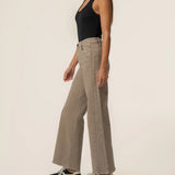 Meg High Rise Side Panel | Milk Tea