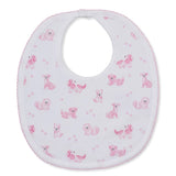Puppy Paws Baby Bib